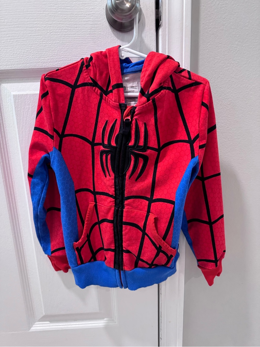 Little Sleepies Spider-Man zip hoodie